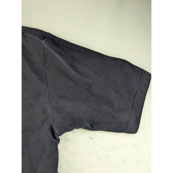 Mens FedEx Stan Herman Polo Shirt Short Sleeve Size L Black Purple Logo - Picture 6 of 13